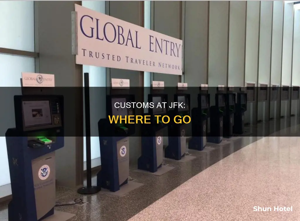 where is customs at jfk airport