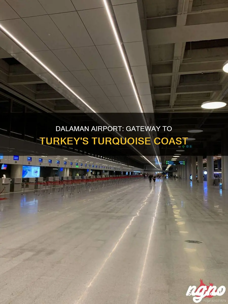 where is dalaman airport in turkey