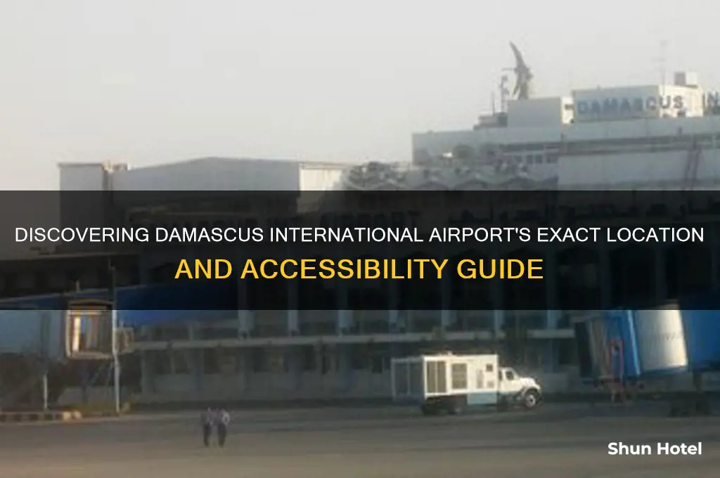 where is damascus international airport
