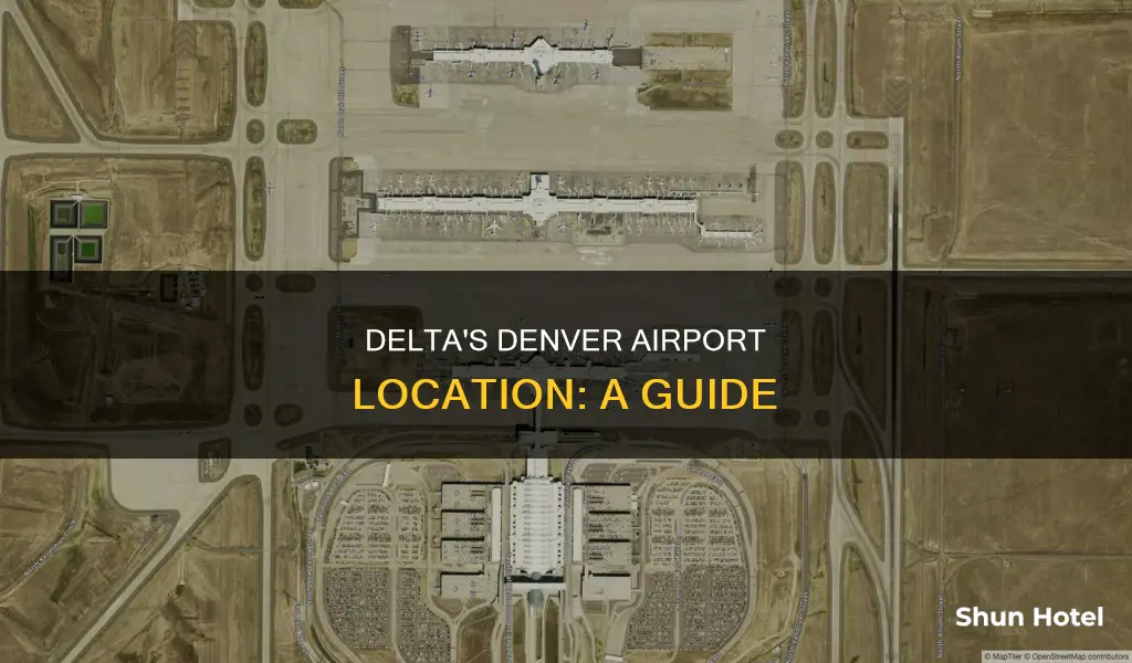 where is delta at denver airport