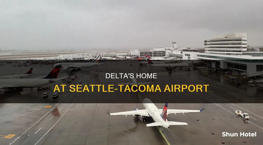 where is delta at seatac airport