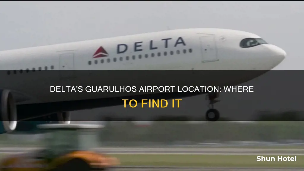where is delta in guarulhos airport