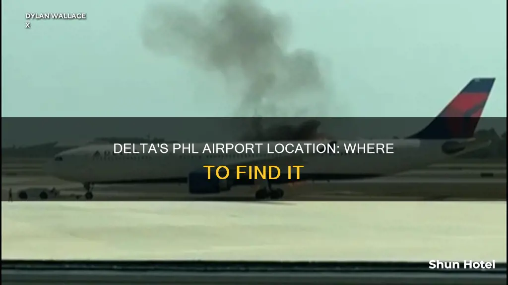 where is delta in phl airport