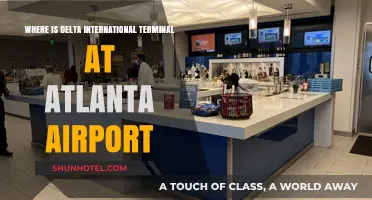 Delta International Terminal Location Guide at Atlanta Airport