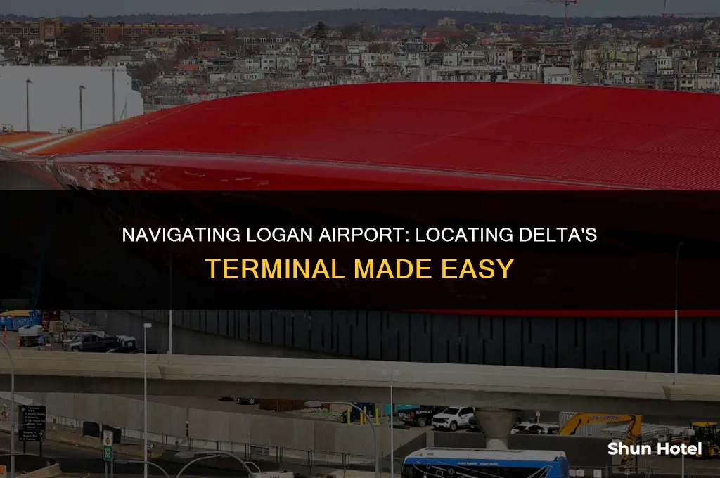 where is delta terminal at logan airport