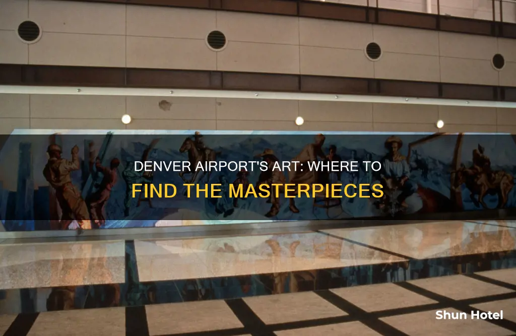 where is denver airports famous art