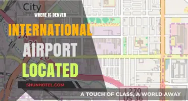 Discovering Denver International Airport's Exact Location and Surrounding Area
