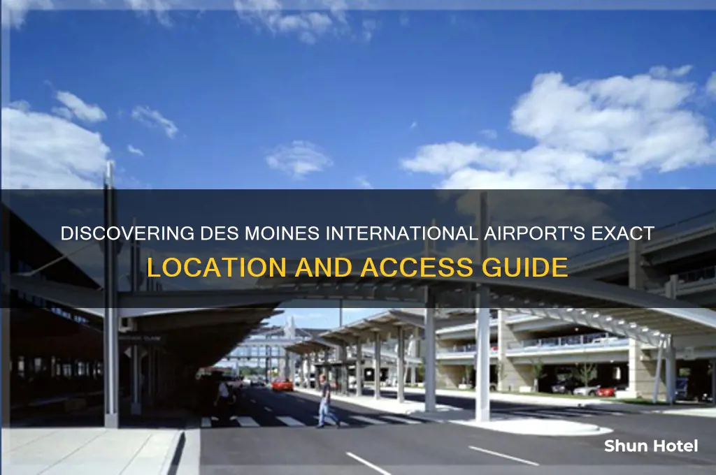where is des moines international airport