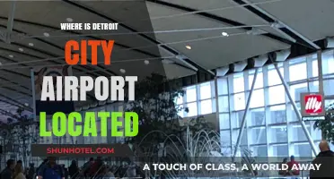 Detroit City Airport: Location and Surroundings