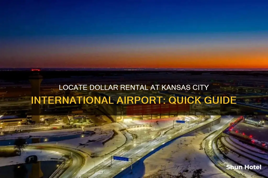 where is dollar rental at kansas city international airport