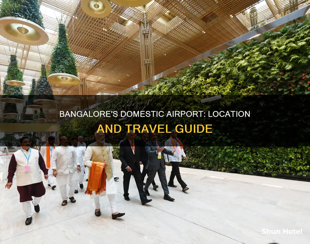 where is domestic airport in bangalore