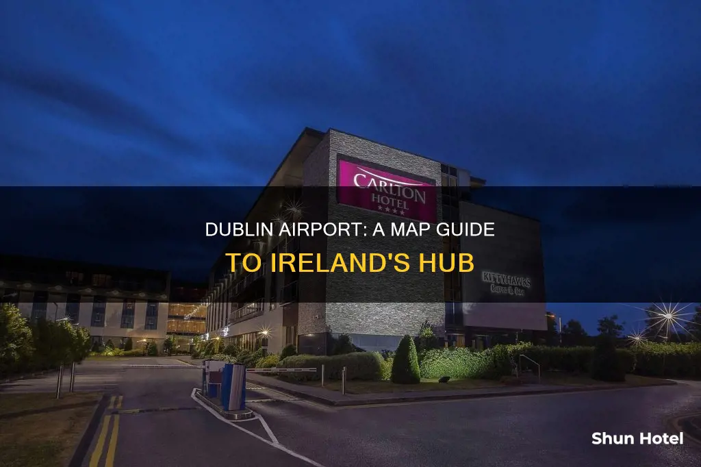 where is dublin airport on map