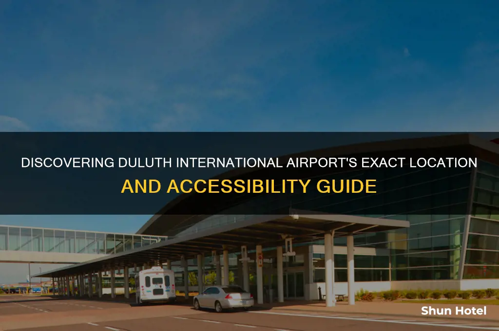 where is duluth international airport