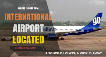 Discovering Dum Dum International Airport's Exact Location in Kolkata, India