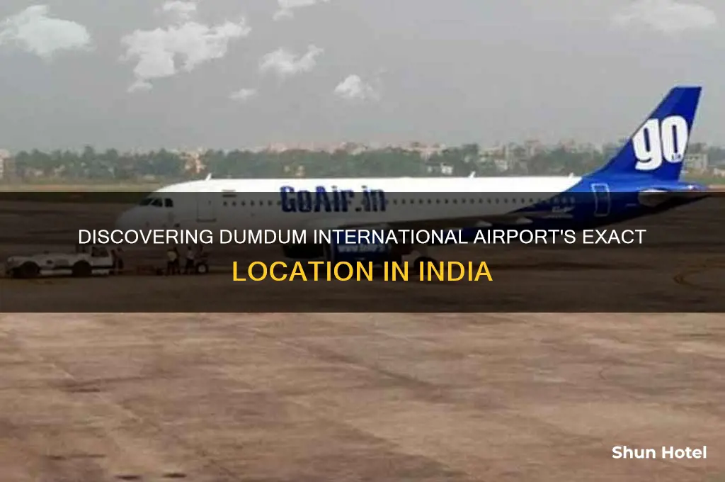 where is dumdum international airport located