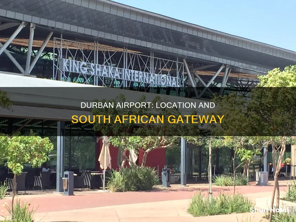 where is durban airport south africa