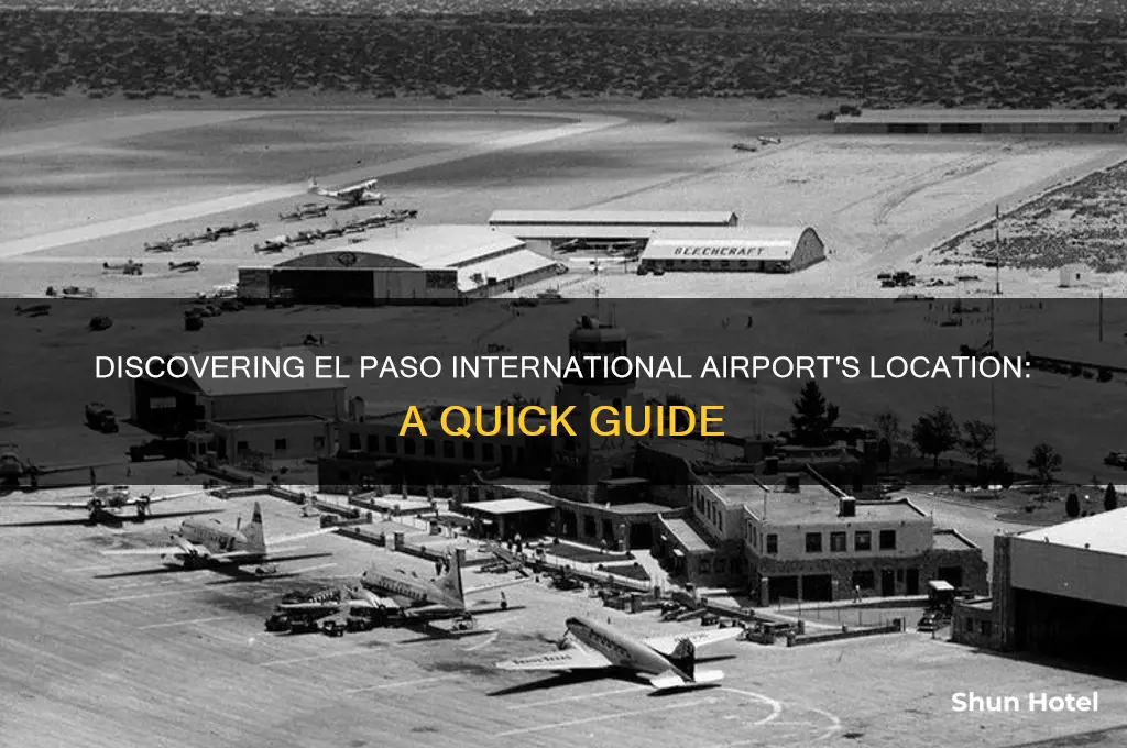 where is el paso international airport