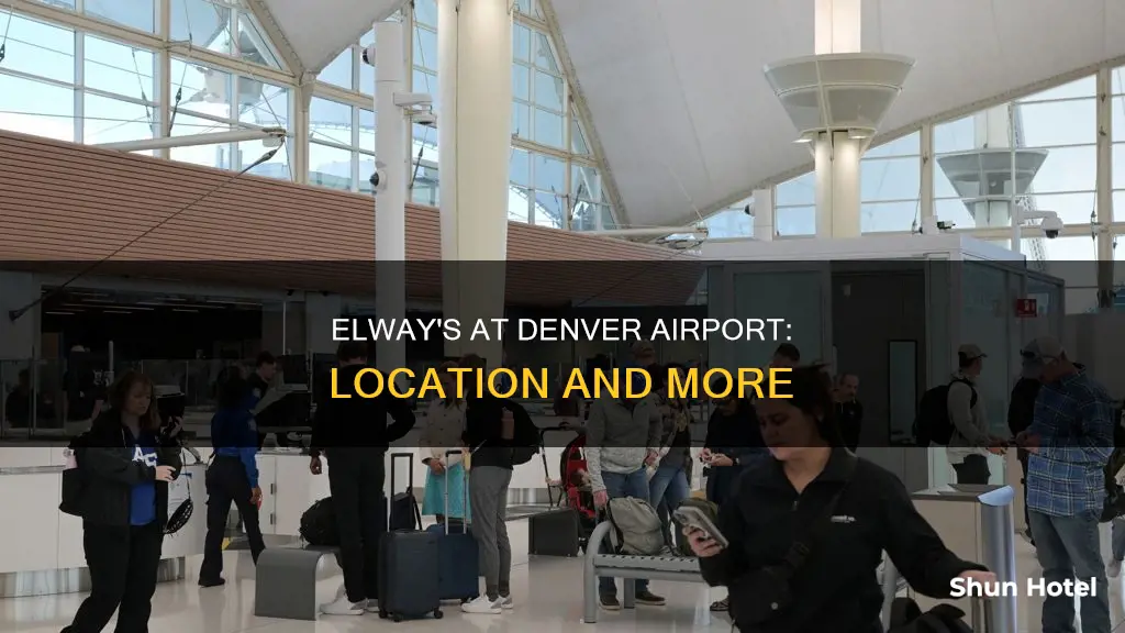 where is elways in denver airport