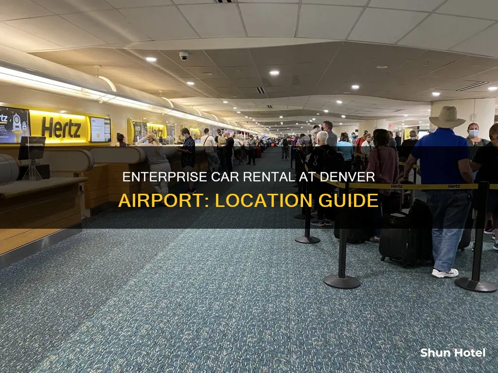 where is enterprise at denver airport