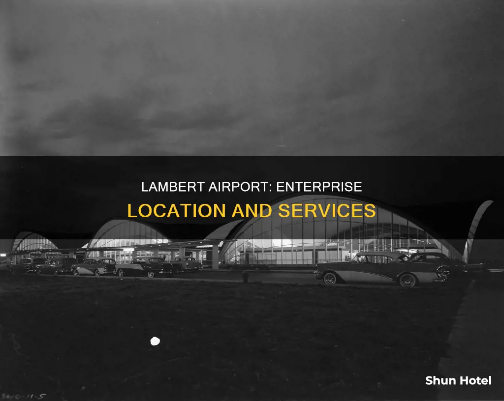 where is enterprise at lambert airport