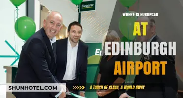 Europcar Edinburgh Airport: Location and Services