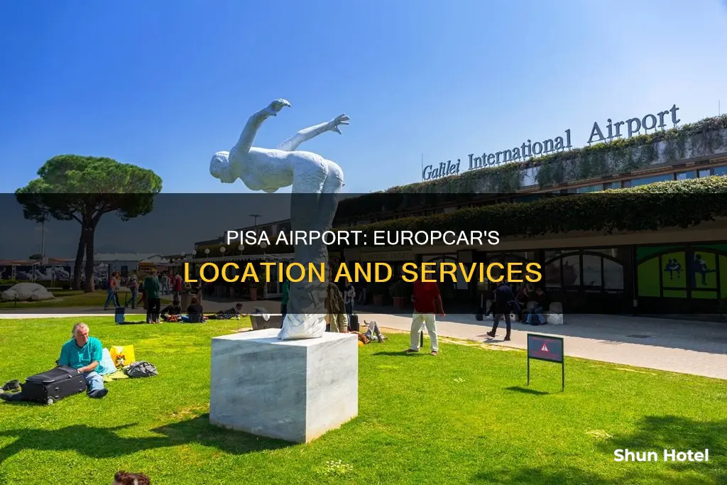 where is europcar at pisa airport