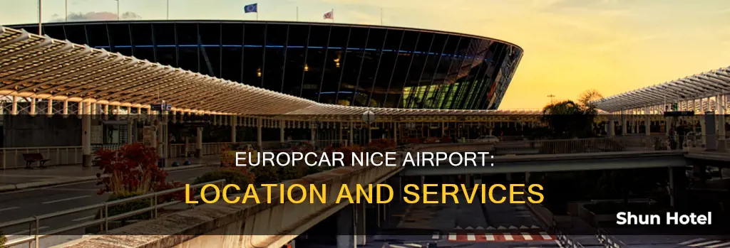 where is europcar in nice airport