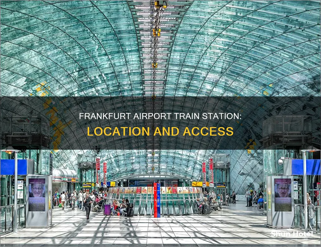 where is frankfurt airport train station