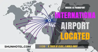 Discovering Frankfurt International Airport's Exact Location in Germany