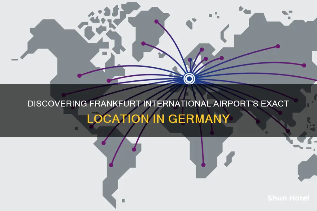 where is frankfurt international airport located