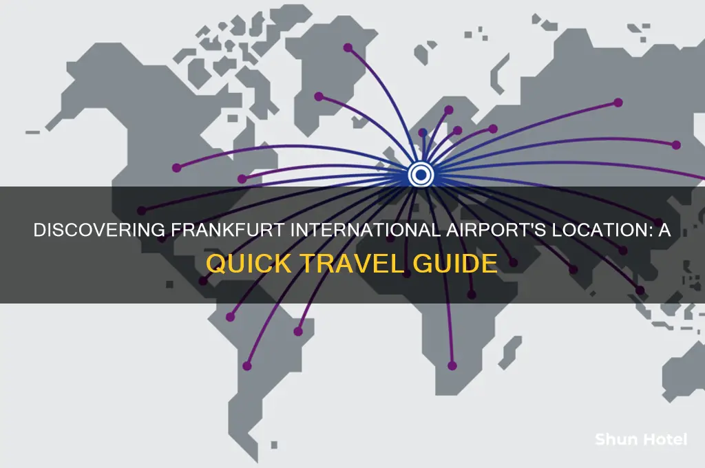 where is frankfurt international airport