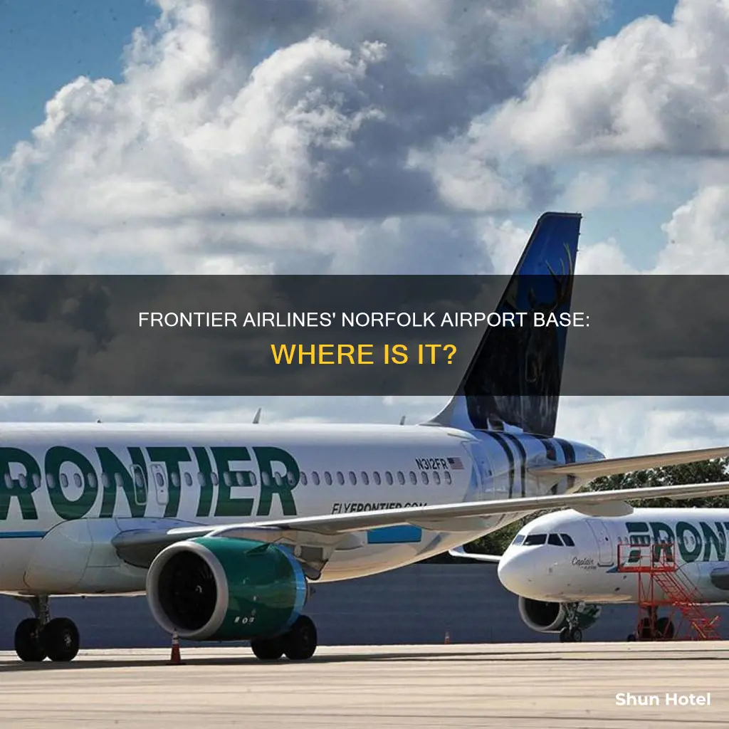 where is frontier airlines norfolk airport