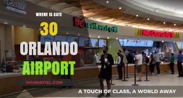 Orlando Airport Gate 30: Location and Access Guide