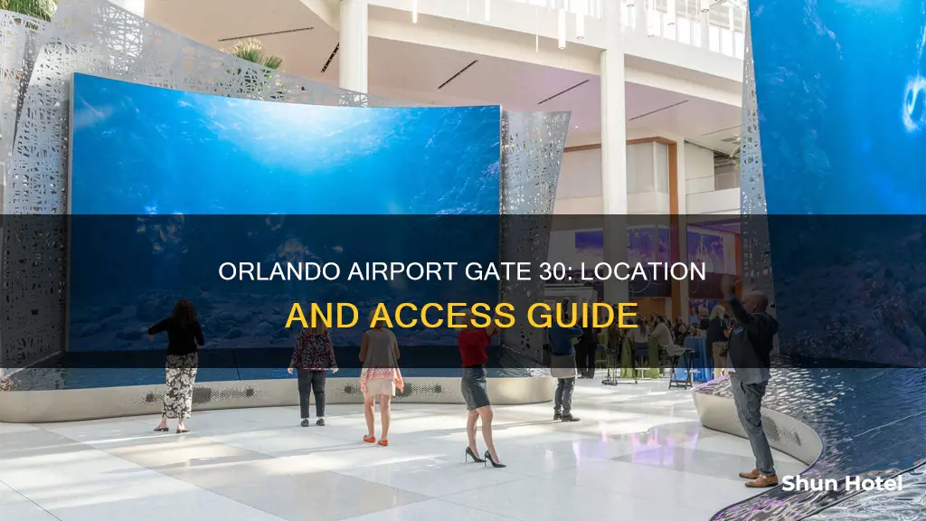 where is gate 30 orlando airport