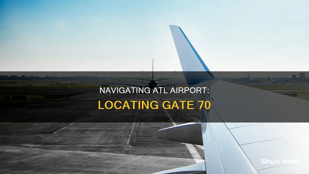 where is gate 70 atl airport