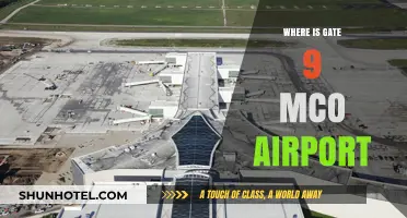 Finding Gate 9 at Orlando International Airport