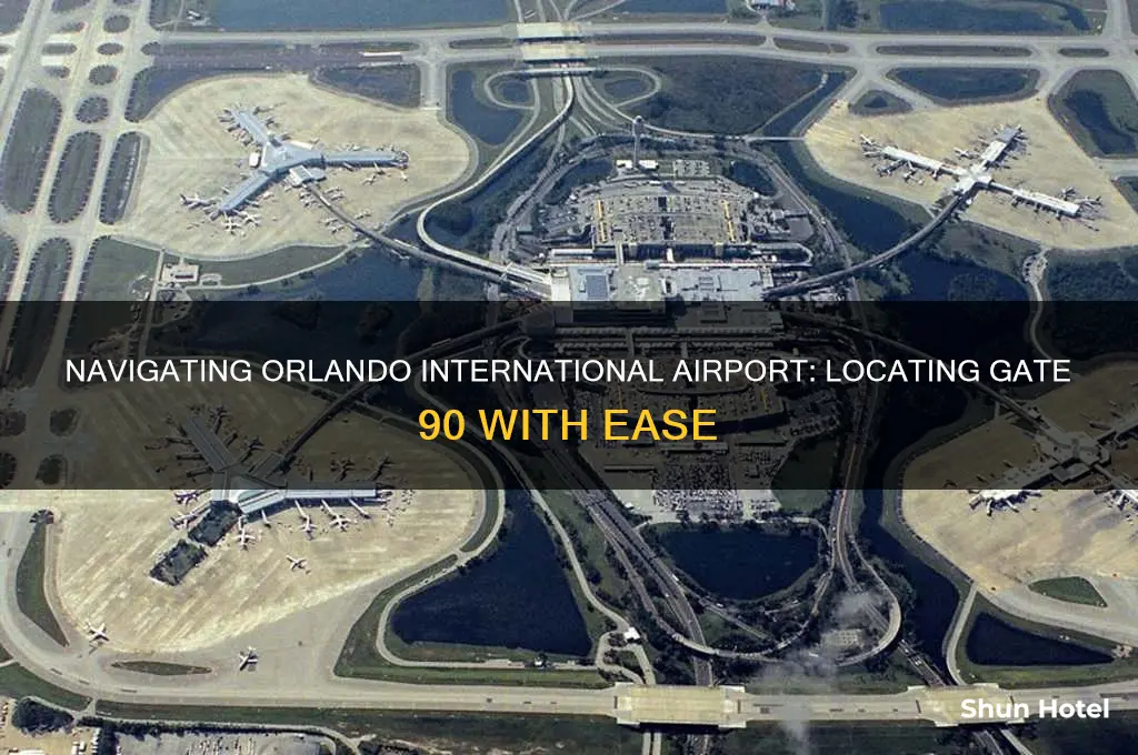 where is gate 90 at orlando international airport