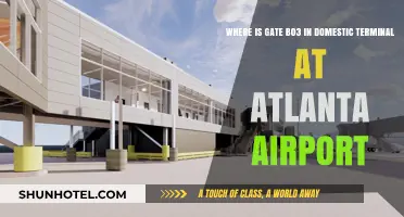 Navigating Atlanta Airport: Locating Gate B03 in the Domestic Terminal