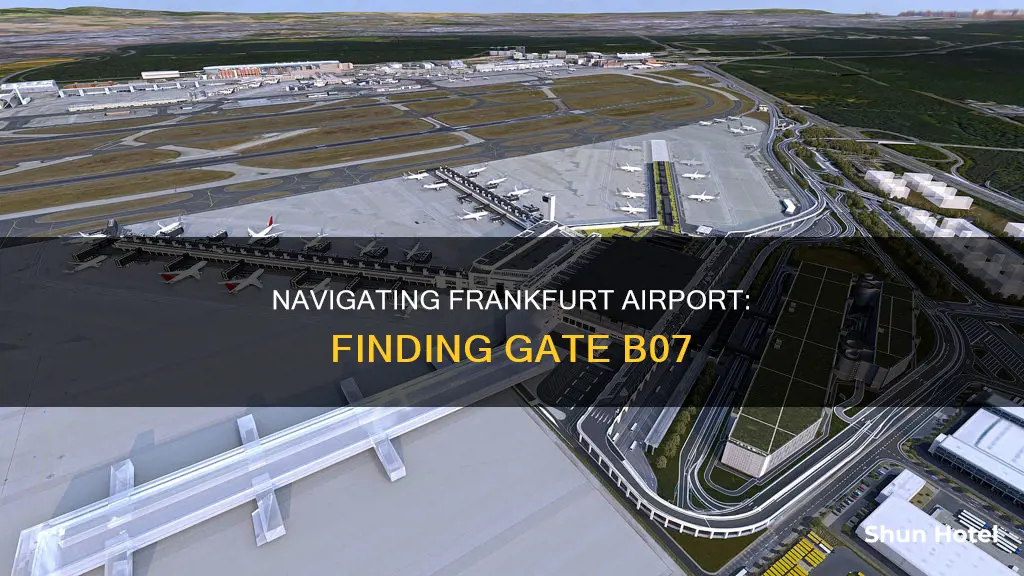 where is gate b07 frankfort airport