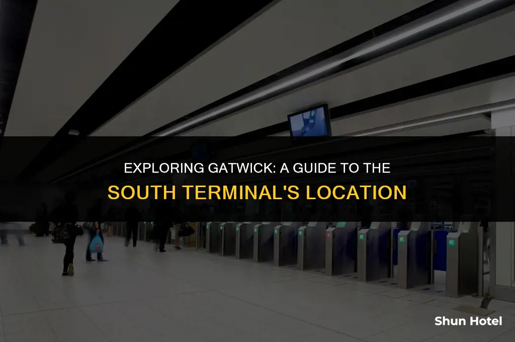where is gatwick airport south terminal