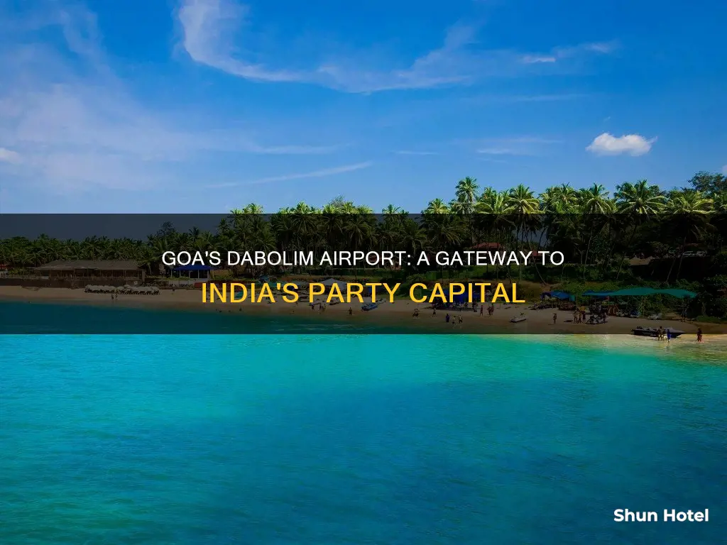 where is goa domestic airport located