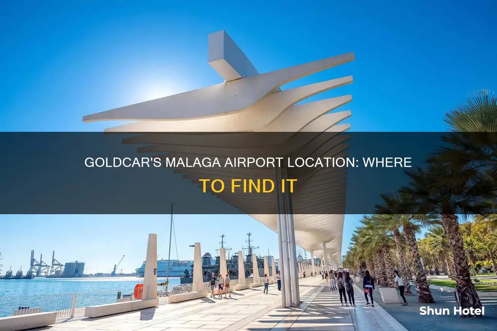 where is goldcar at malaga airport