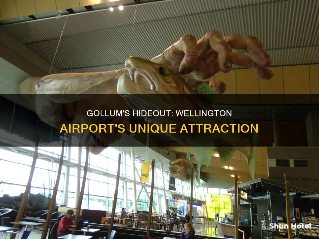 where is gollum in wellington airport