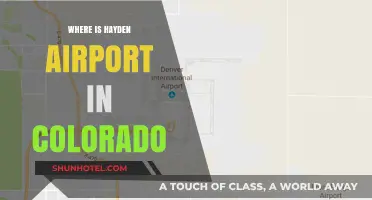 Hayden Airport: Location and Colorado Connections