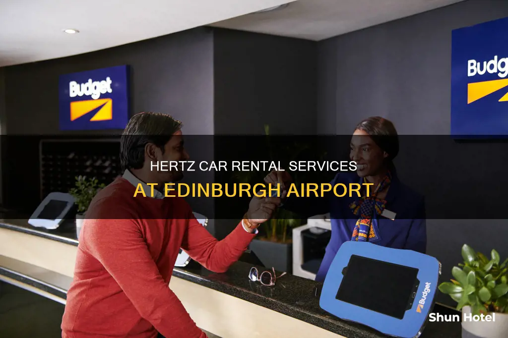 where is hertz at edinburgh airport