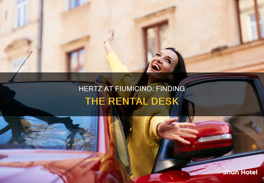 where is hertz at fiumicino airport