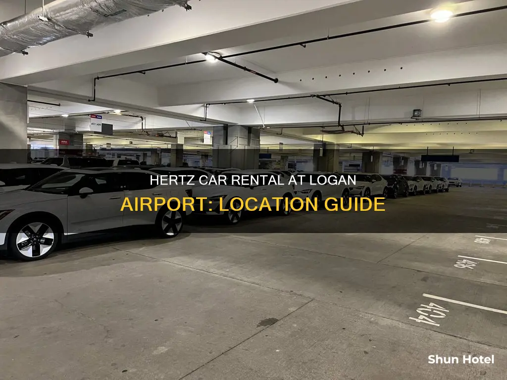 where is hertz at logan airport