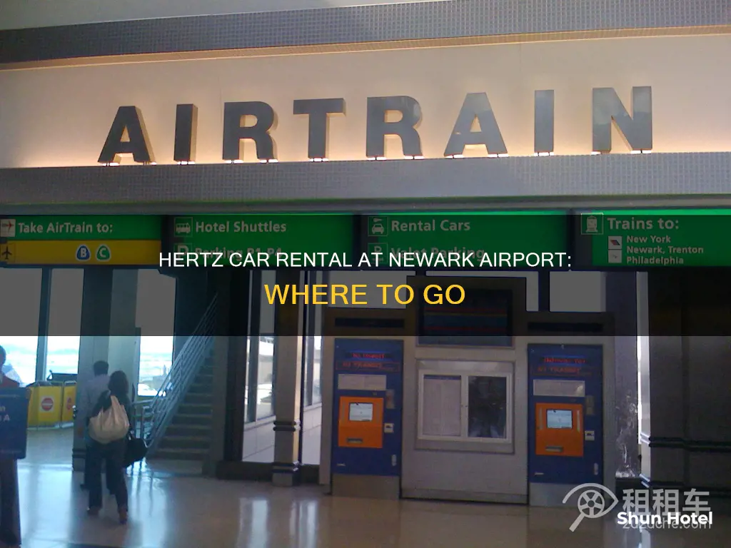 where is hertz at newark airport