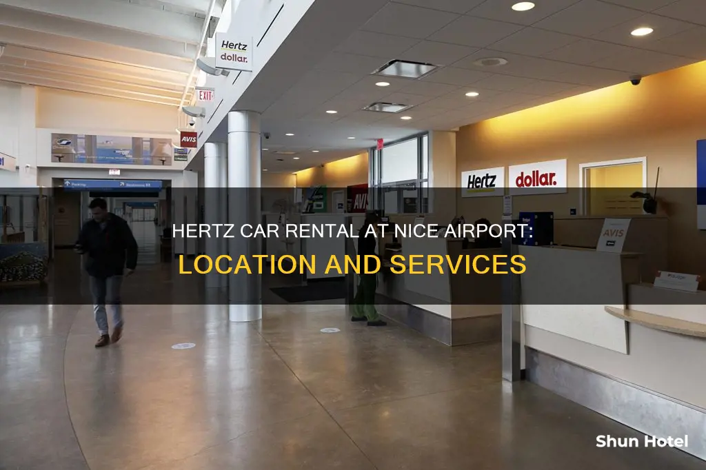 where is hertz at nice airport