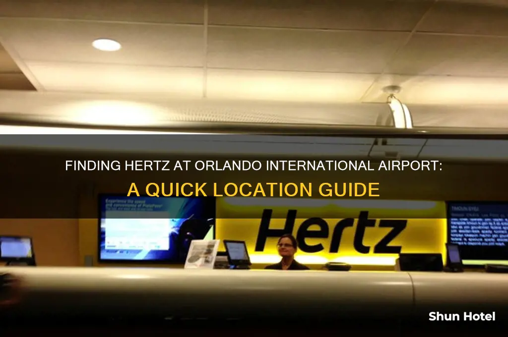 where is hertz at orlando international airport